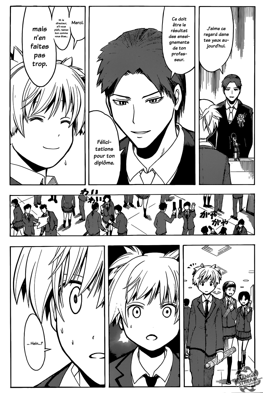 Lecture en ligne Assassination Classroom 178 page 14