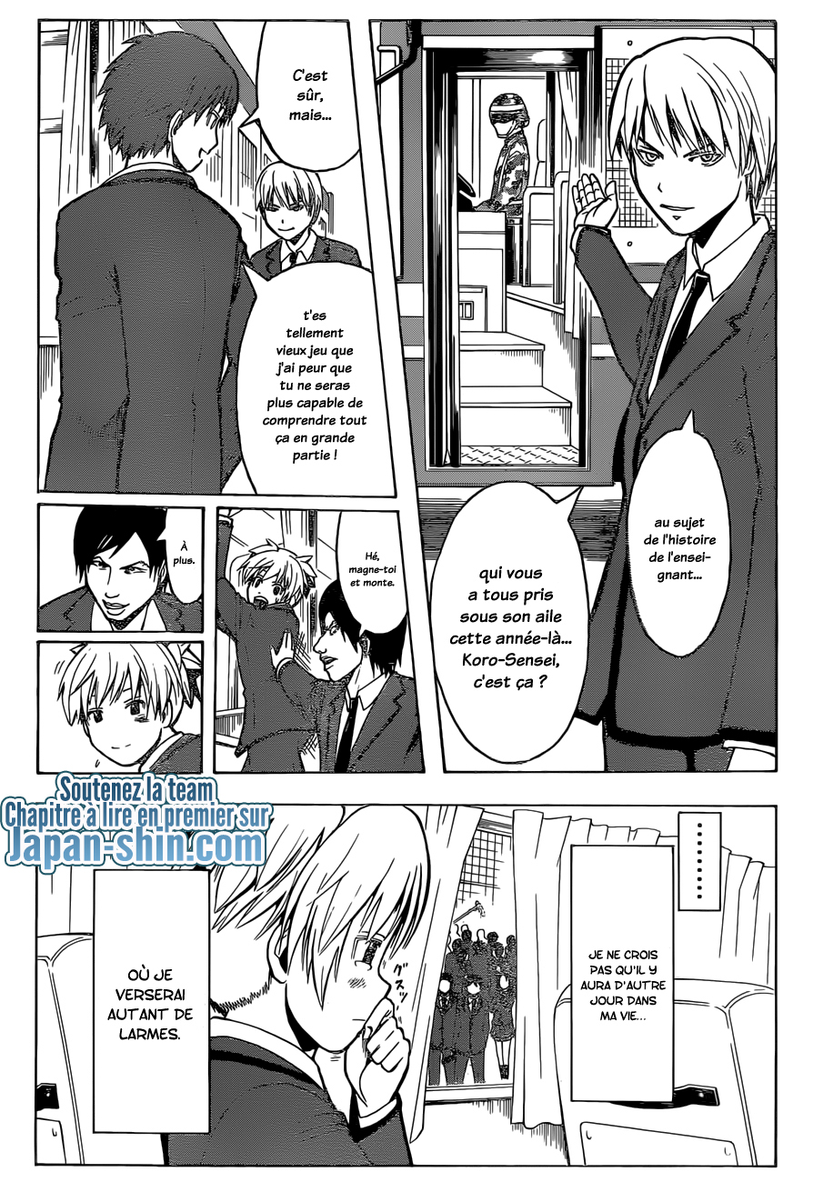 Lecture en ligne Assassination Classroom 178 page 21