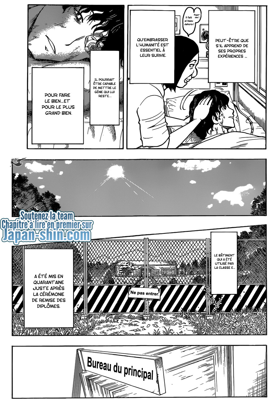 Lecture en ligne Assassination Classroom 179 page 4