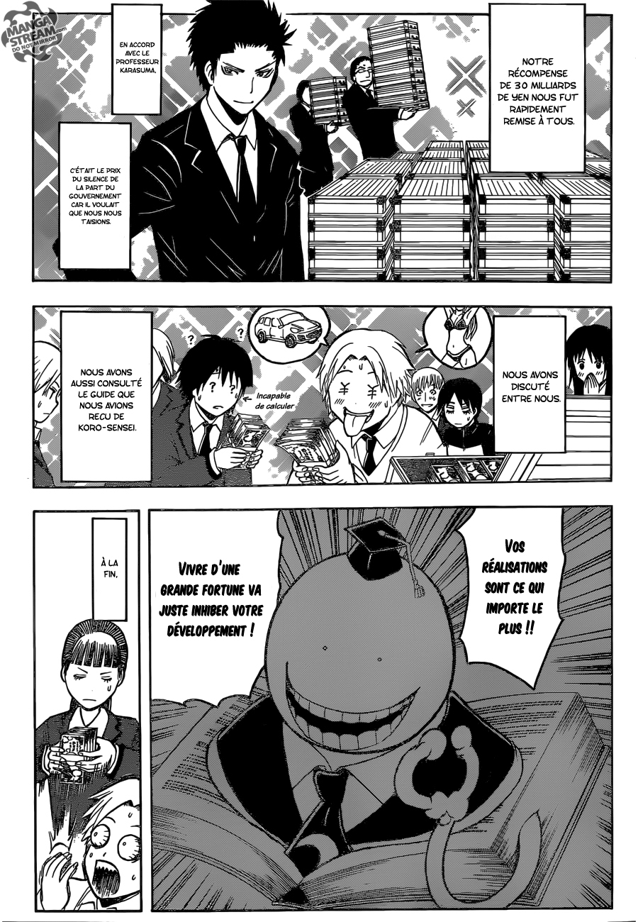 Lecture en ligne Assassination Classroom 179 page 8