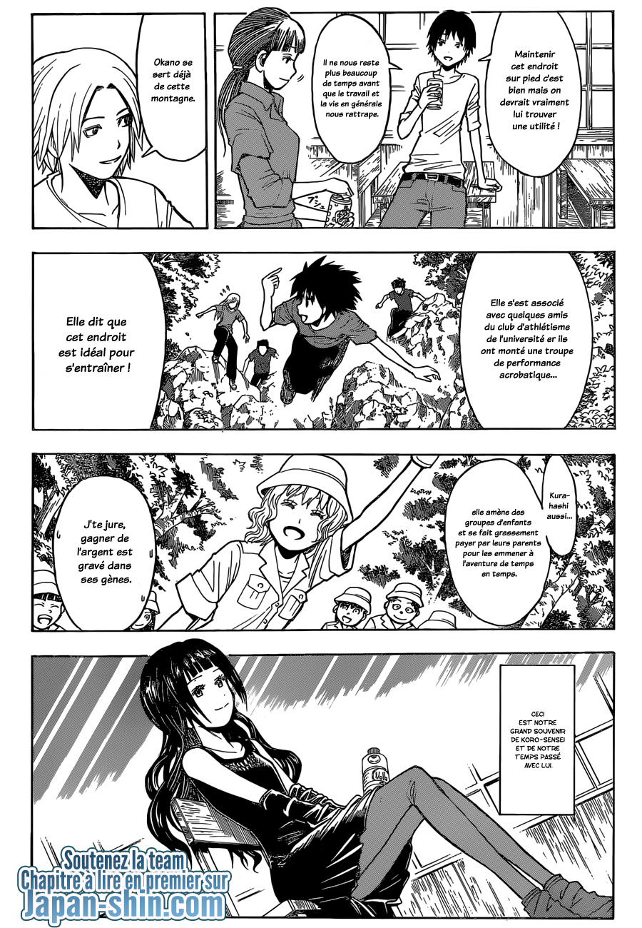 Lecture en ligne Assassination Classroom 179 page 21