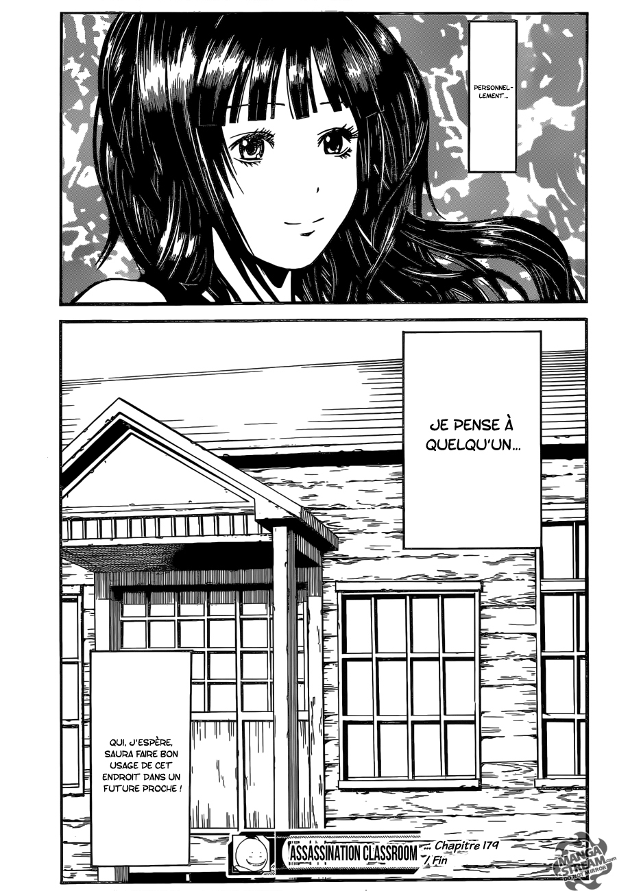 lecture en ligne Assassination Classroom 179 page 22