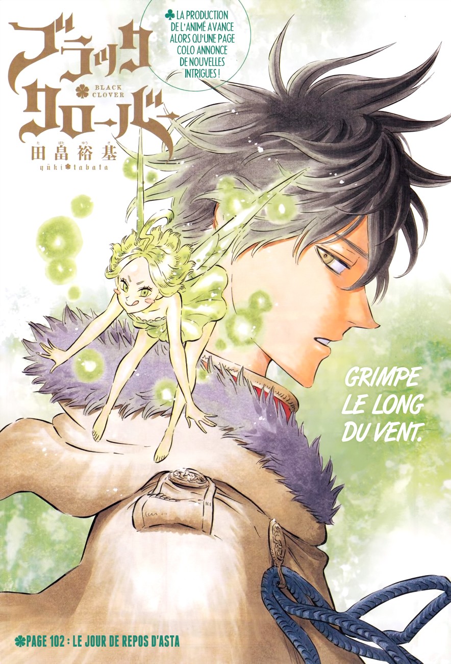Lecture en ligne Black Clover 102 page 2