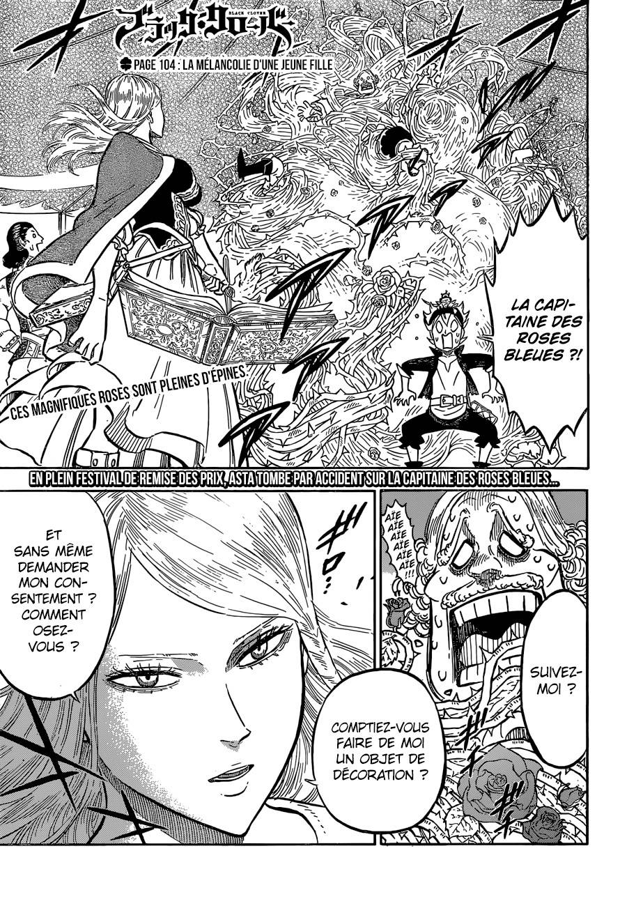 Lecture en ligne Black Clover 104 page 2