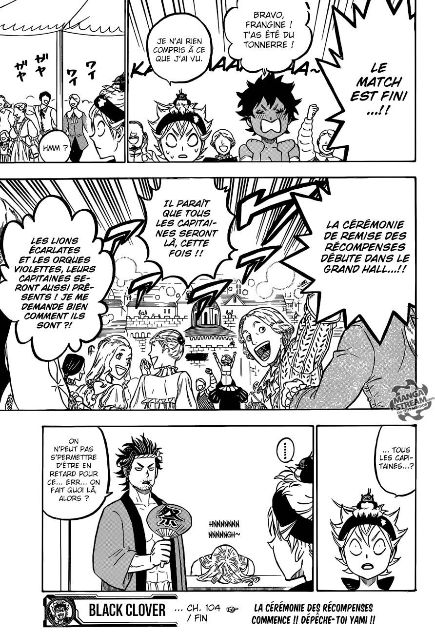 lecture en ligne Black Clover 104 page 18