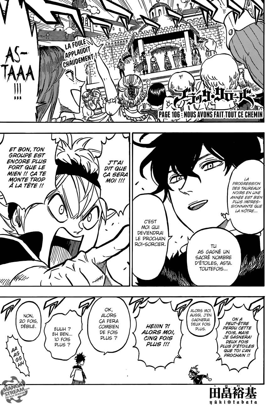Lecture en ligne Black Clover 106 page 2