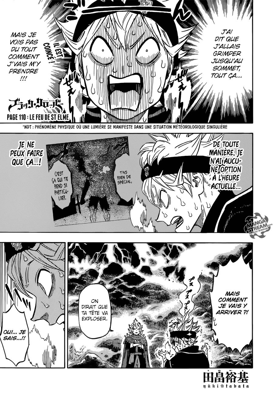 Lecture en ligne Black Clover 110 page 2