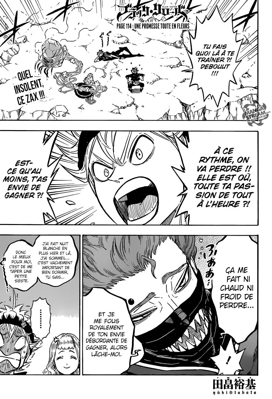 Lecture en ligne Black Clover 114 page 2
