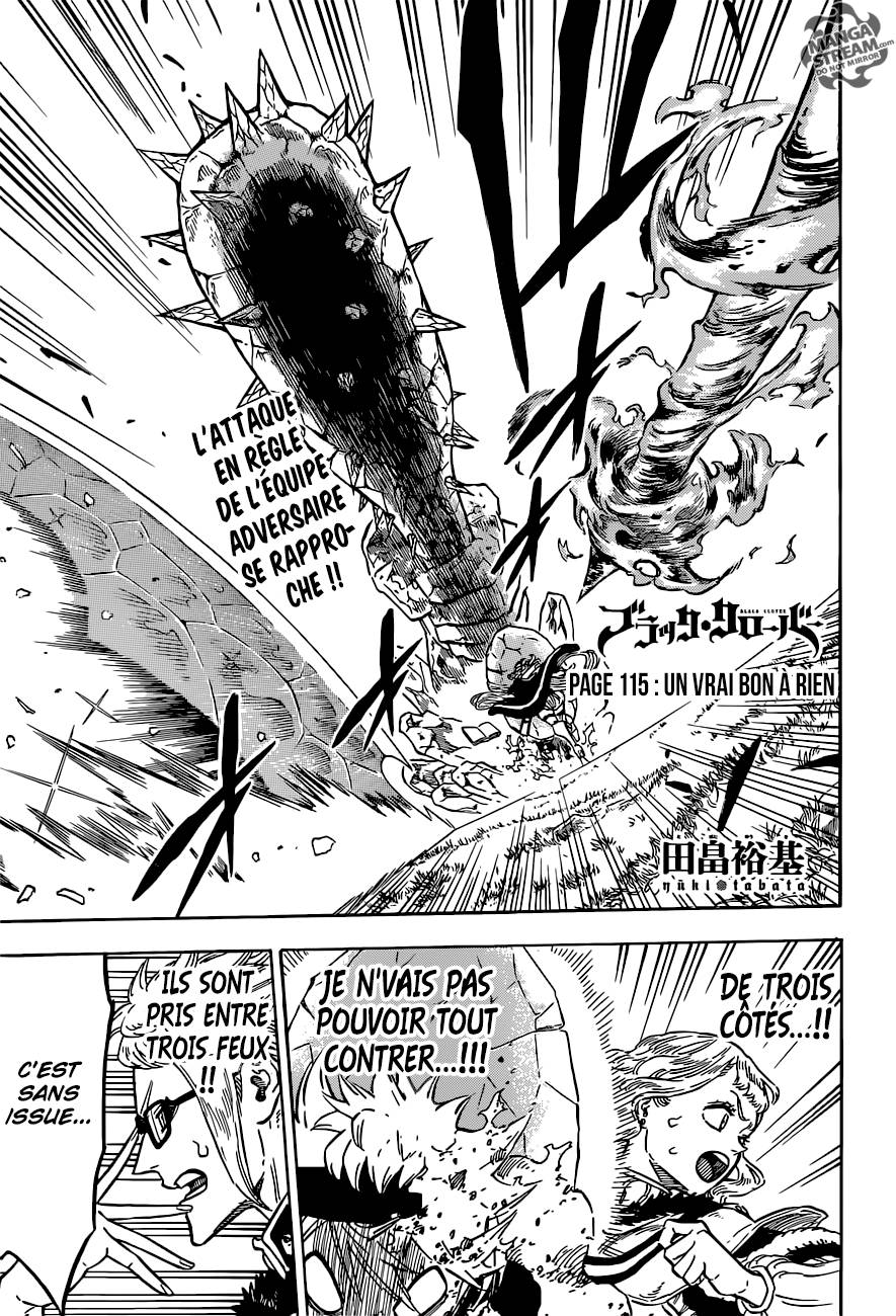 Lecture en ligne Black Clover 115 page 2