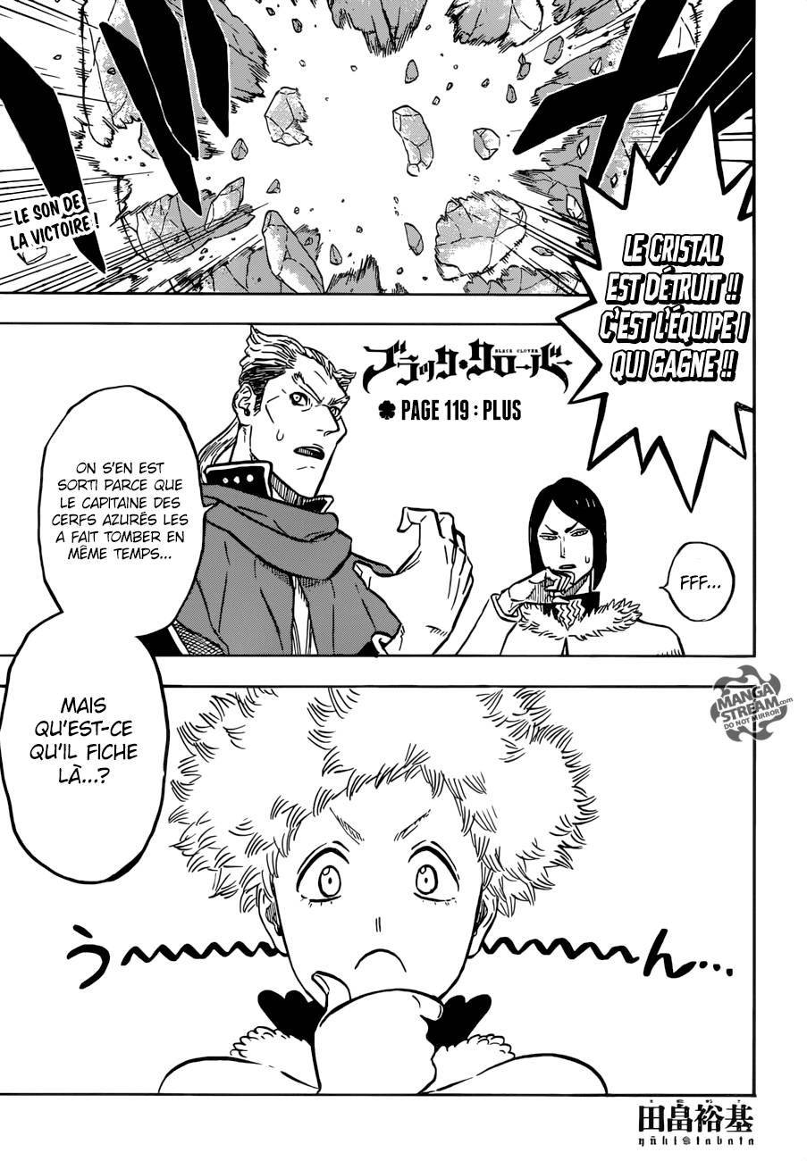 Lecture en ligne Black Clover 119 page 2
