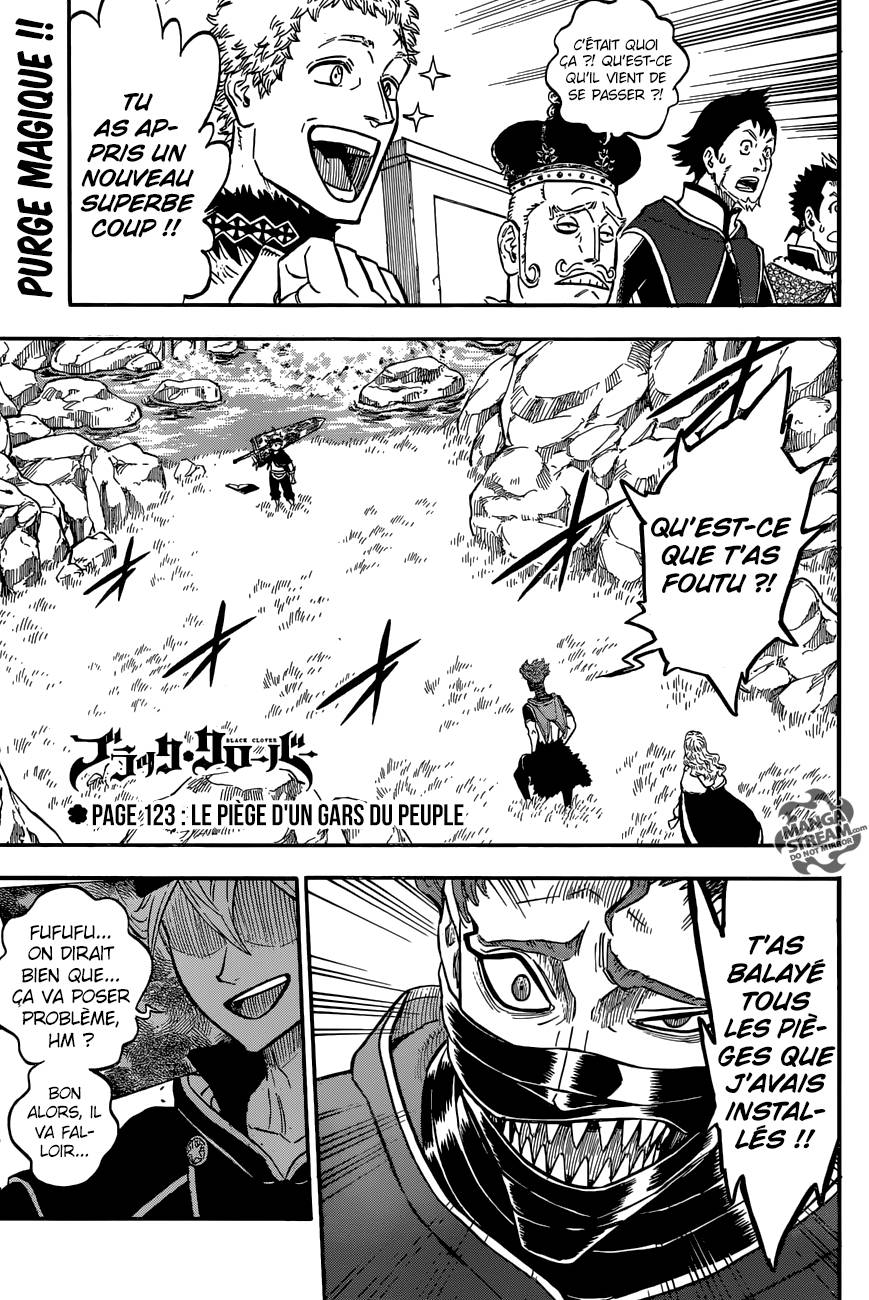 Lecture en ligne Black Clover 123 page 2