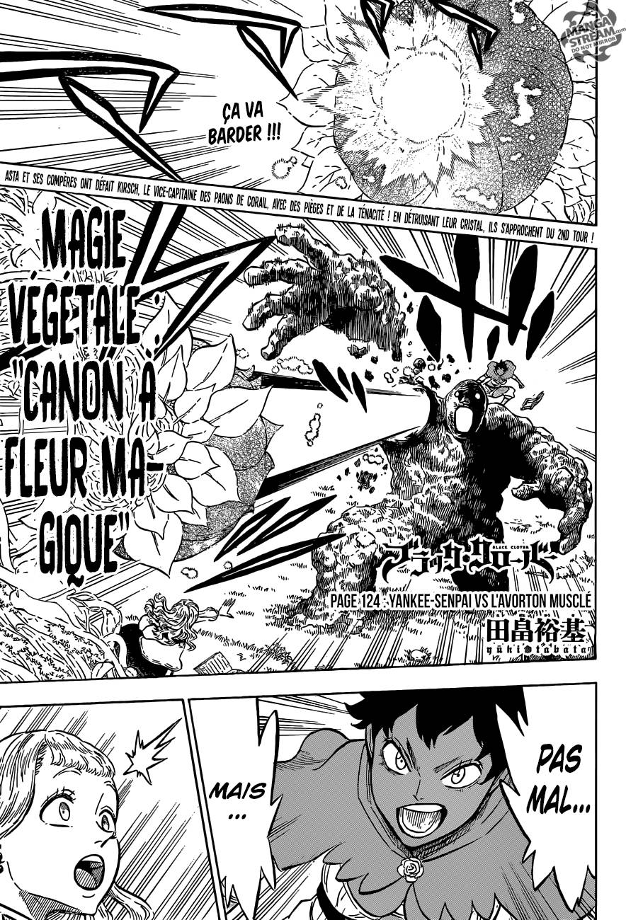 Lecture en ligne Black Clover 124 page 2