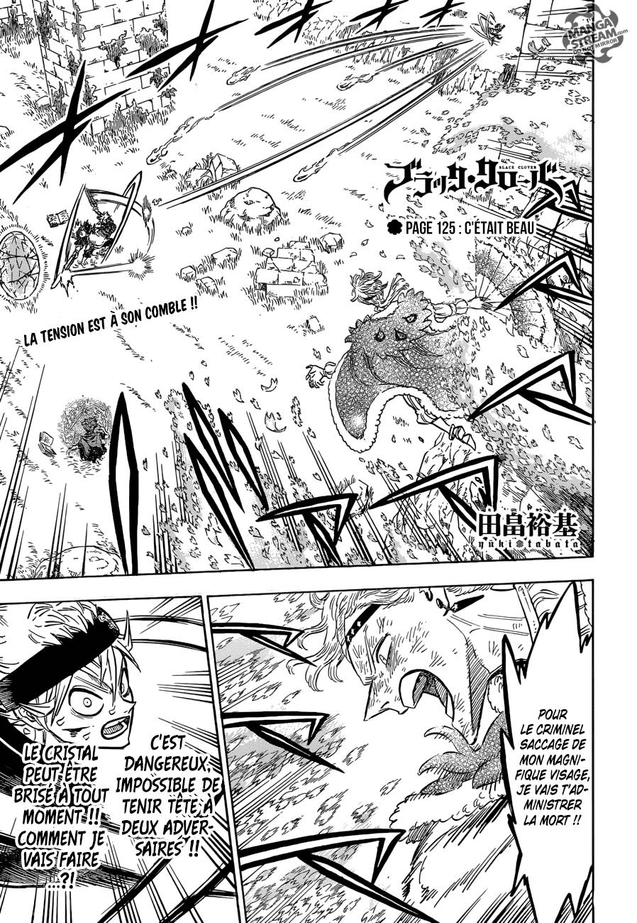 Lecture en ligne Black Clover 125 page 2
