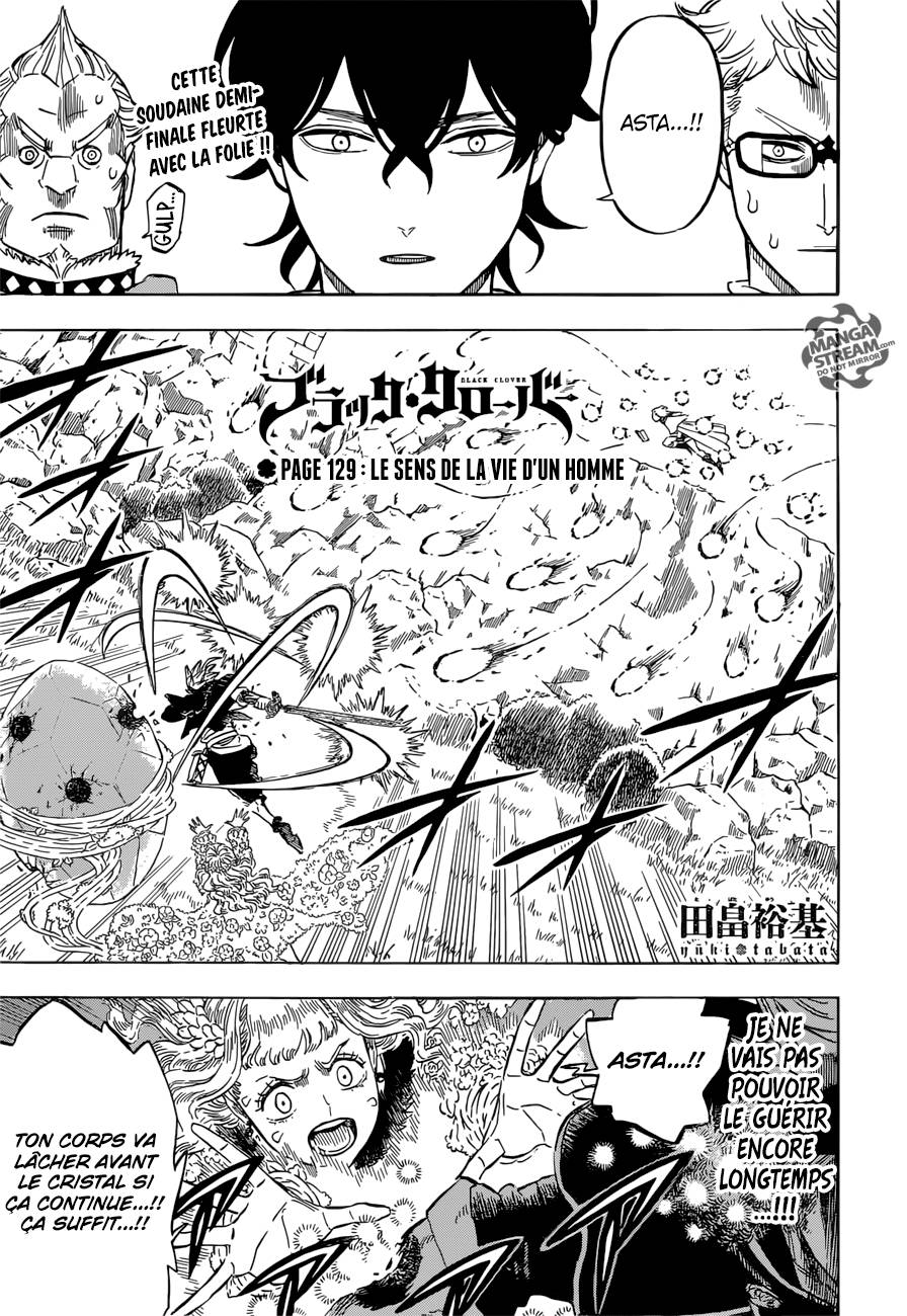 Lecture en ligne Black Clover 129 page 2