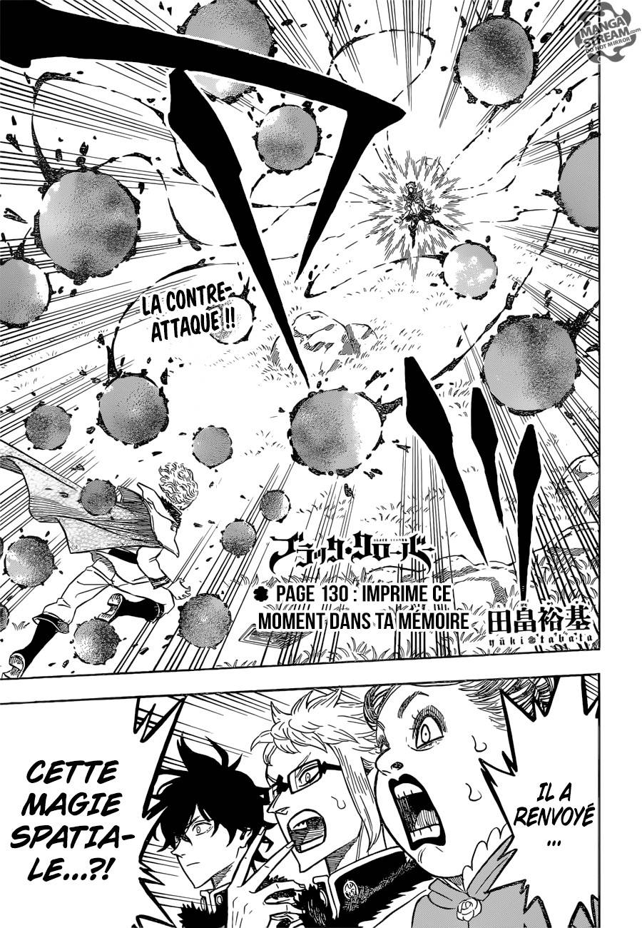 Lecture en ligne Black Clover 130 page 2