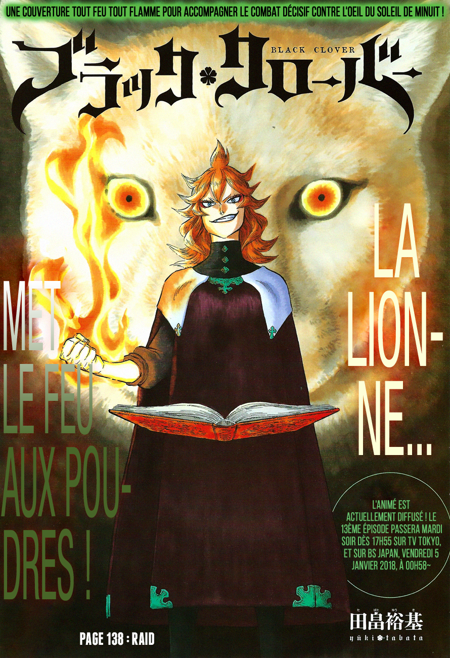 Lecture en ligne Black Clover 138 page 1
