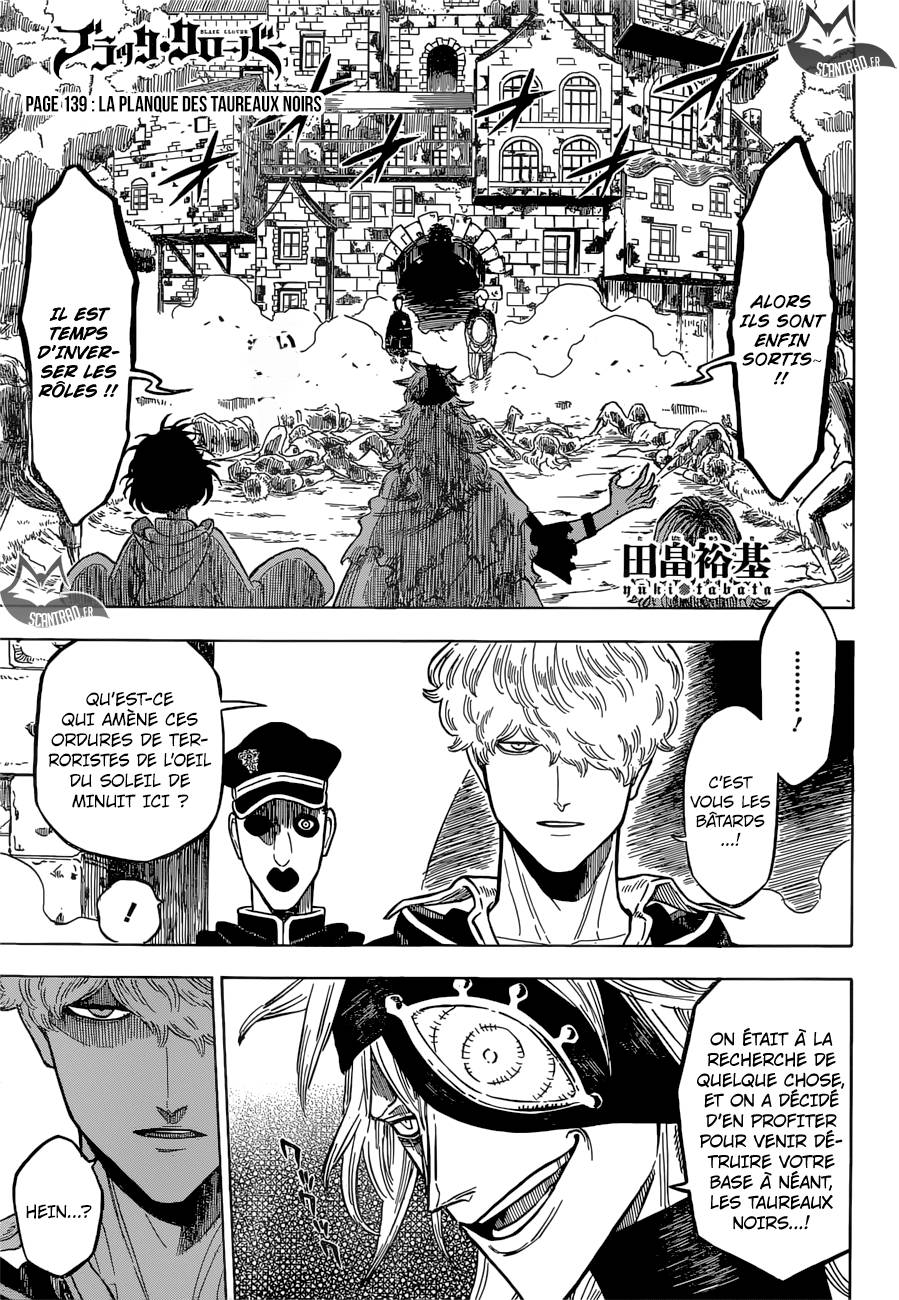 Lecture en ligne Black Clover 139 page 1