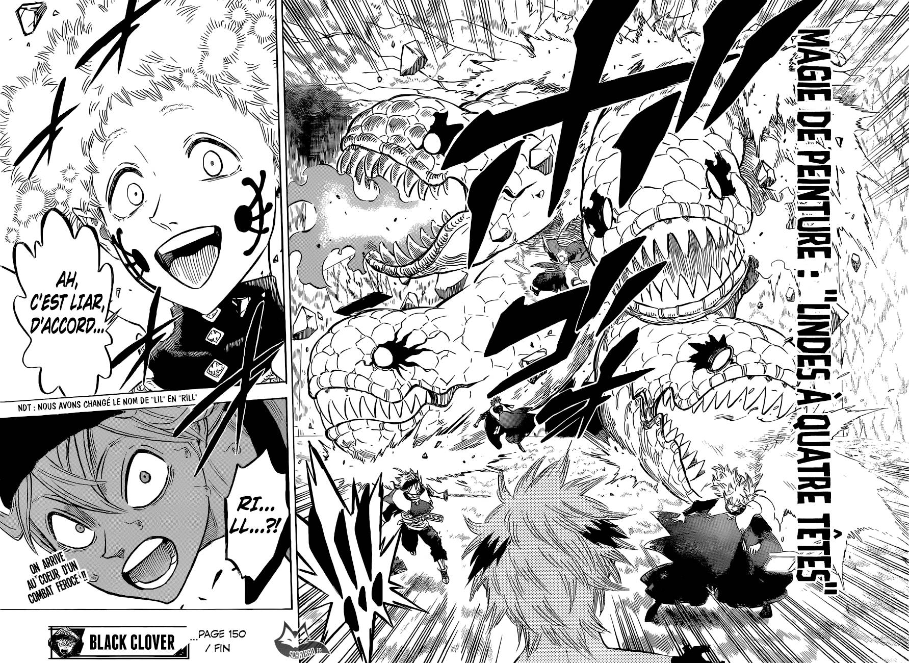lecture en ligne Black Clover 150 page 15
