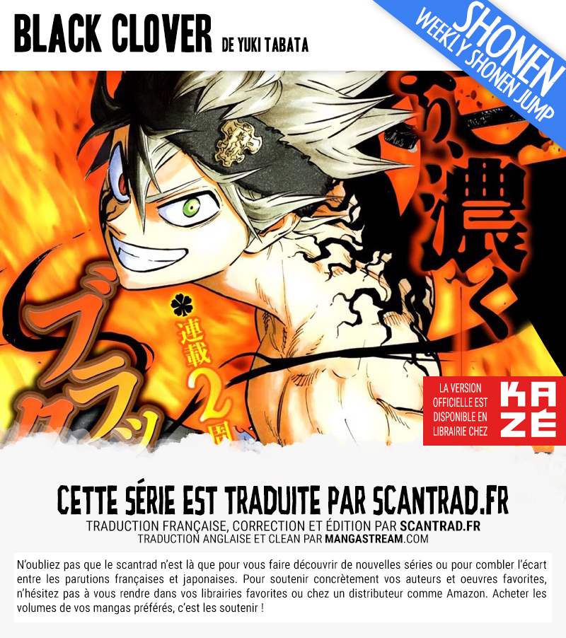 Lecture en ligne Black Clover 155 page 2