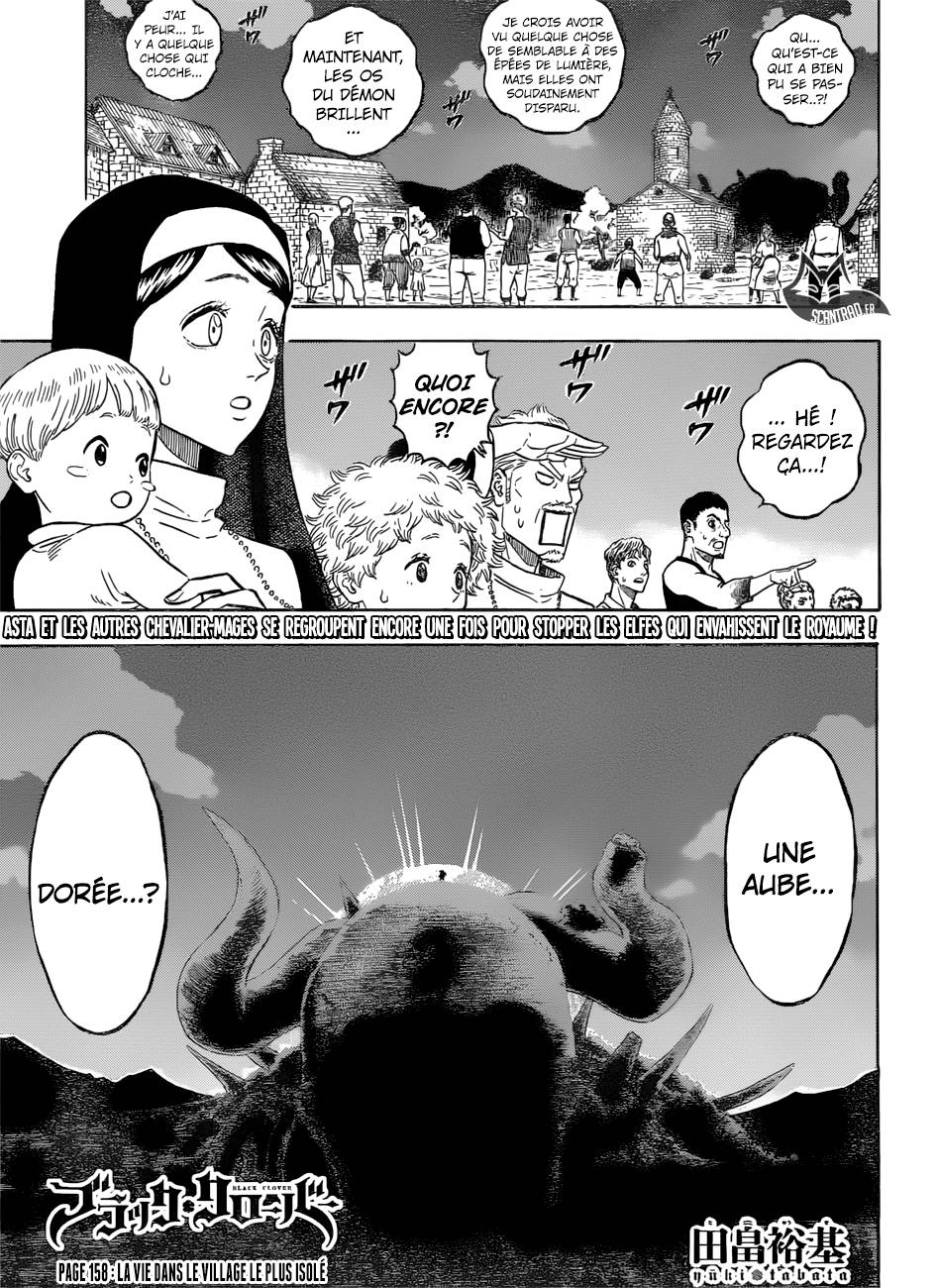 Lecture en ligne Black Clover 158 page 1