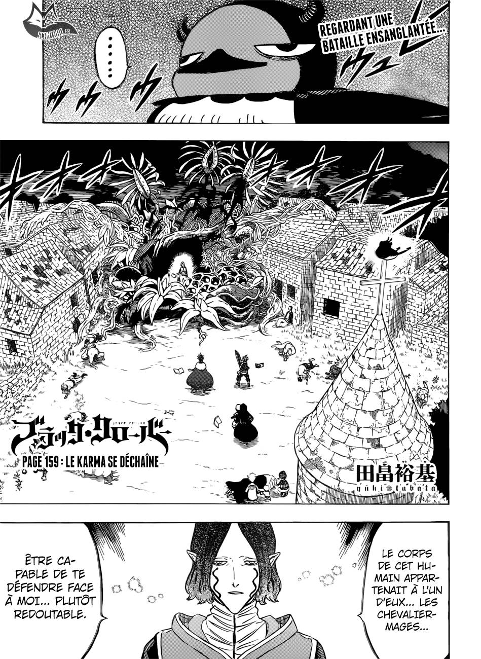 Lecture en ligne Black Clover 159 page 1