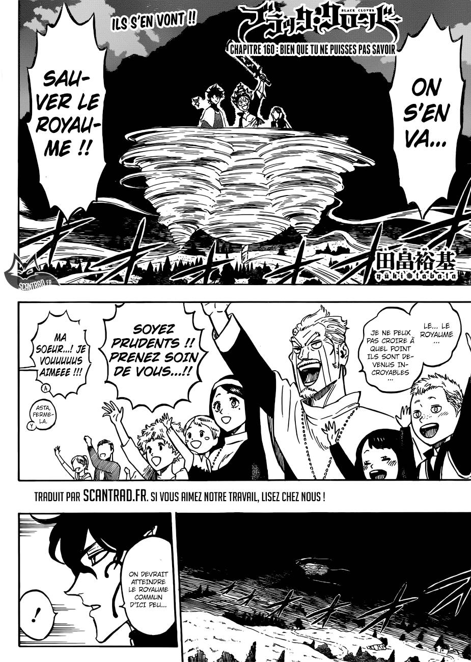 Lecture en ligne Black Clover 160 page 3