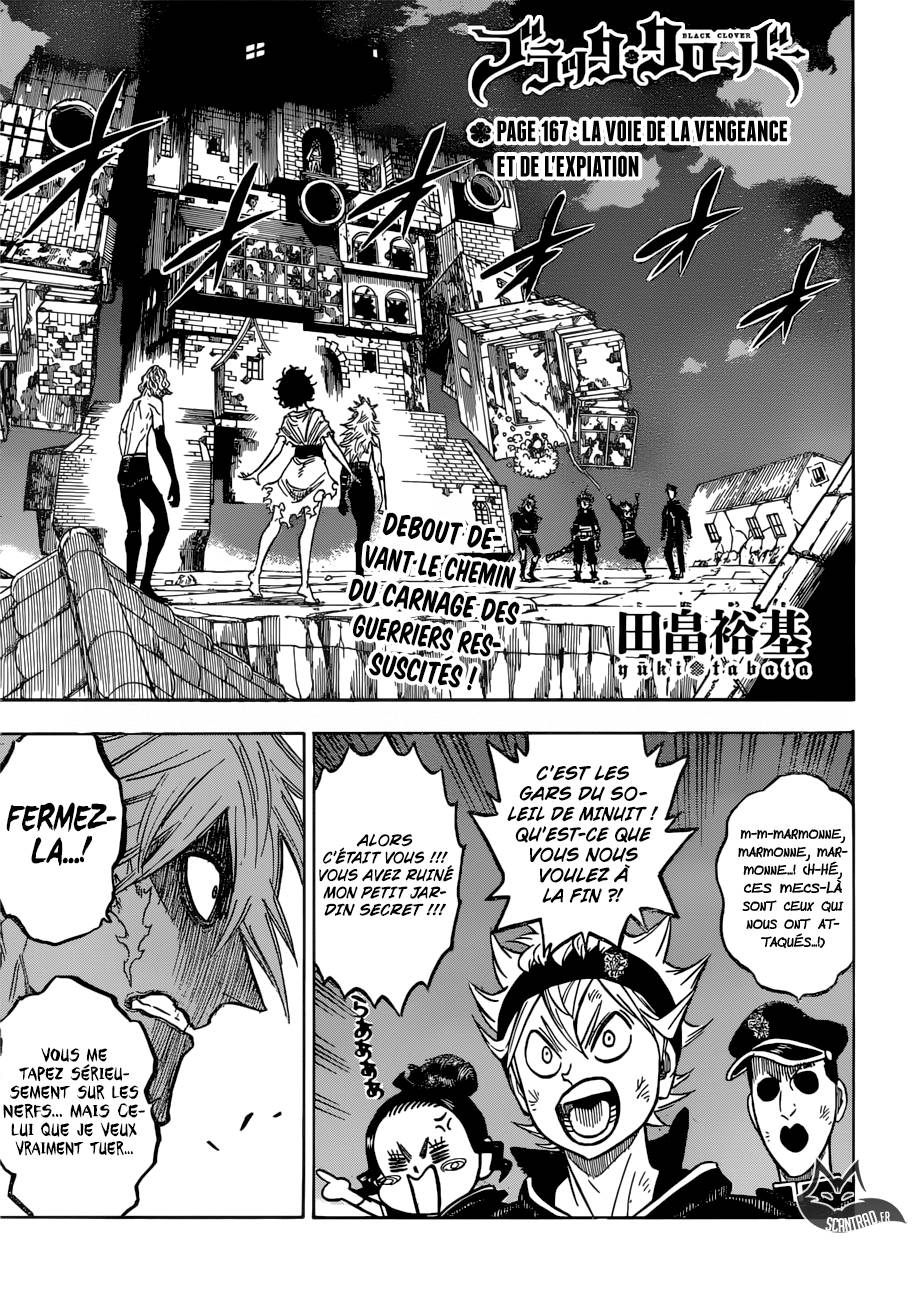 Lecture en ligne Black Clover 167 page 1