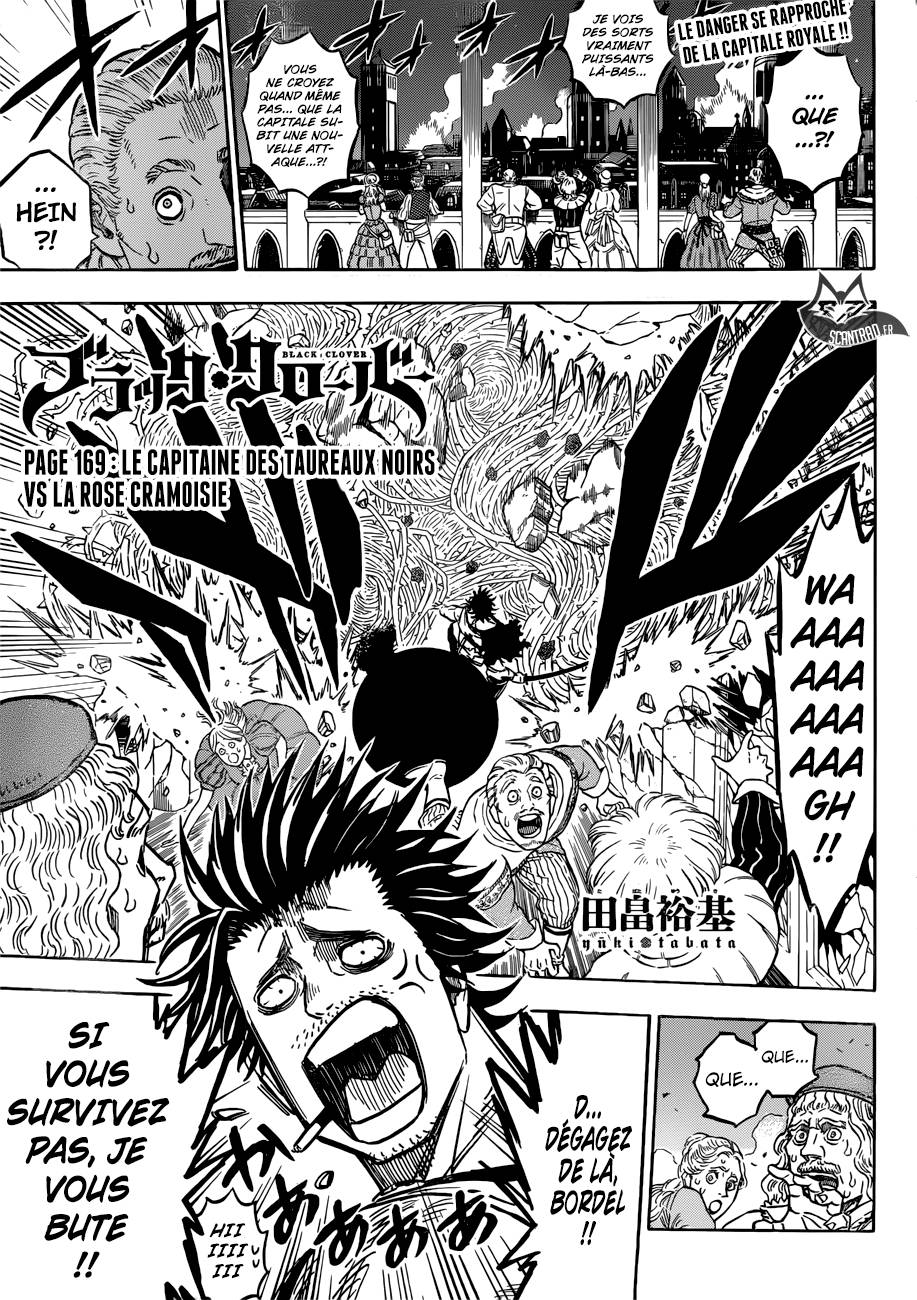 Lecture en ligne Black Clover 169 page 1