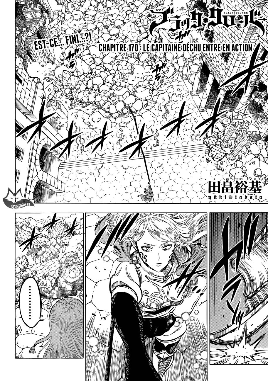 Lecture en ligne Black Clover 170 page 3