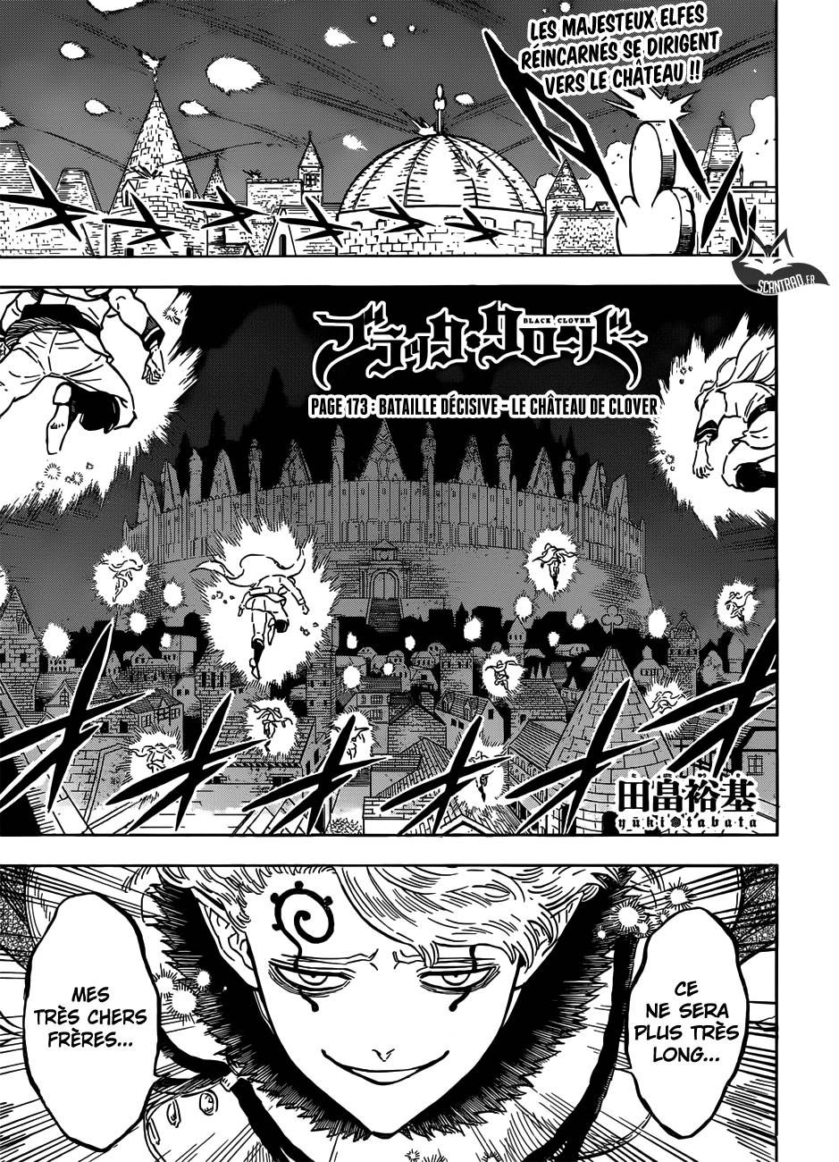 Lecture en ligne Black Clover 173 page 1