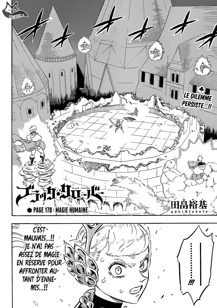 Lecture en ligne Black Clover 178 page 3