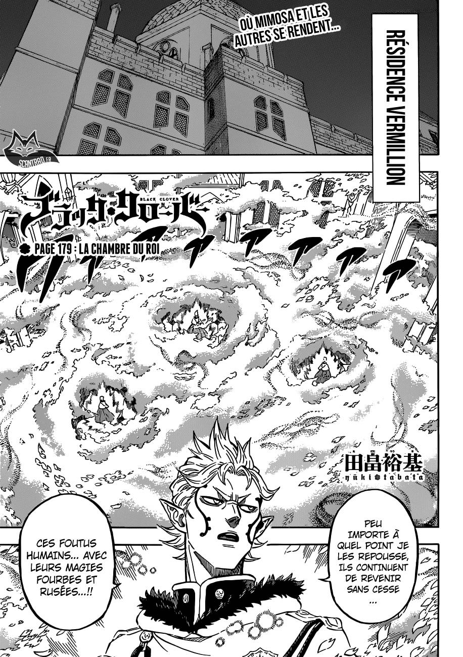 Lecture en ligne Black Clover 179 page 1