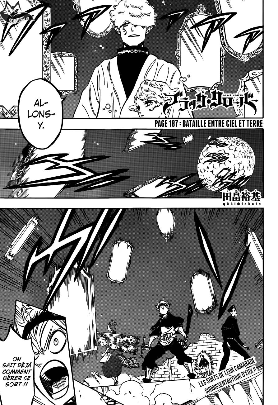 Lecture en ligne Black Clover 187 page 1