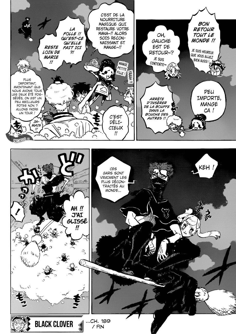 Lecture en ligne Black Clover 189 page 17