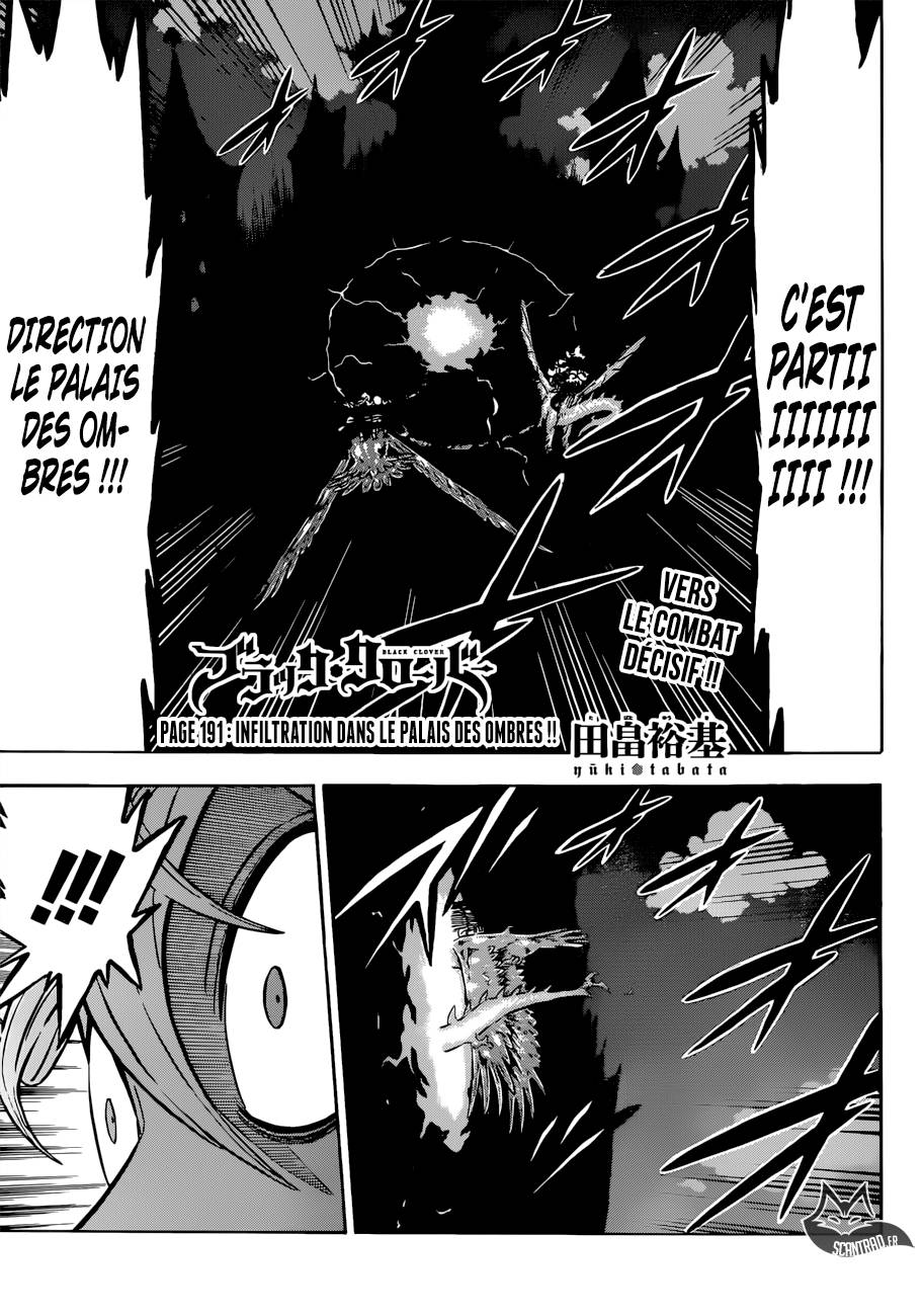 Lecture en ligne Black Clover 191 page 1
