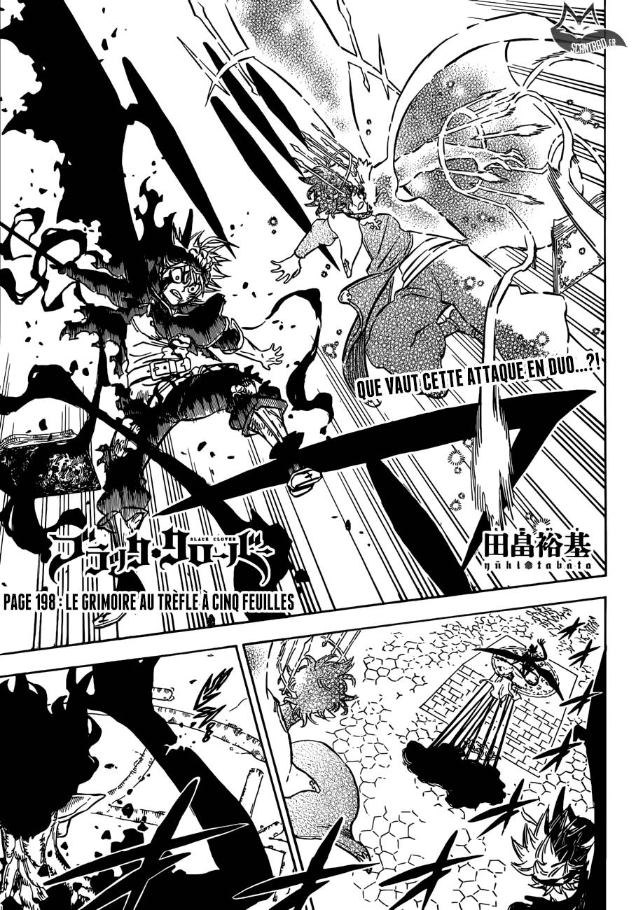 Lecture en ligne Black Clover 198 page 1