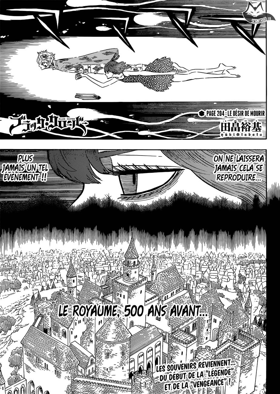Lecture en ligne Black Clover 204 page 1