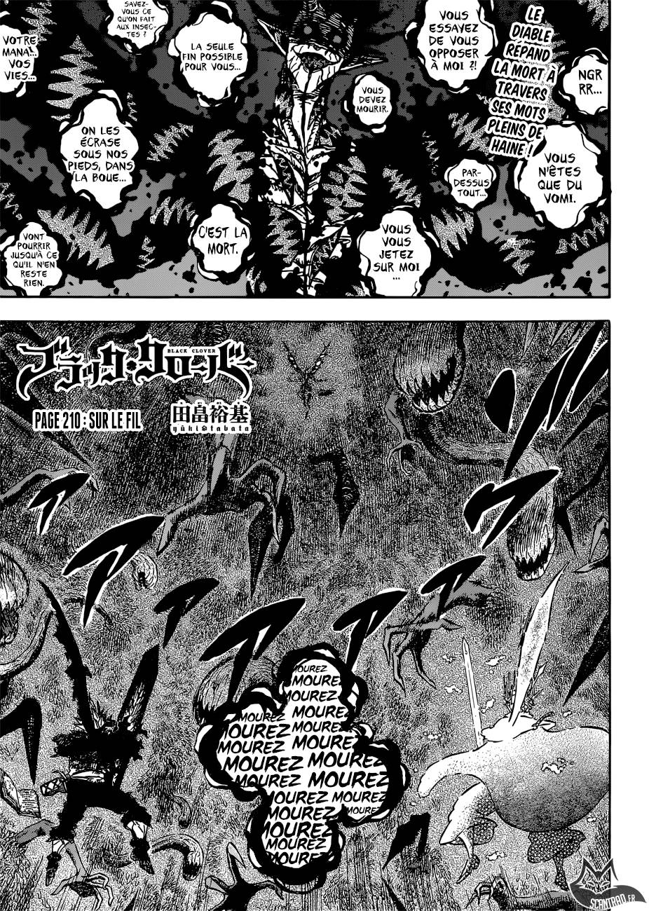 Lecture en ligne Black Clover 210 page 1