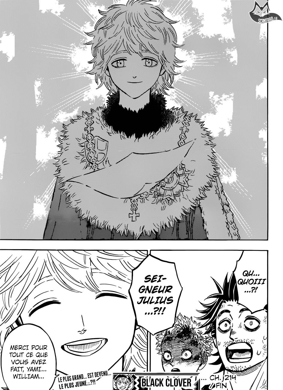 lecture en ligne Black Clover 214 page 16
