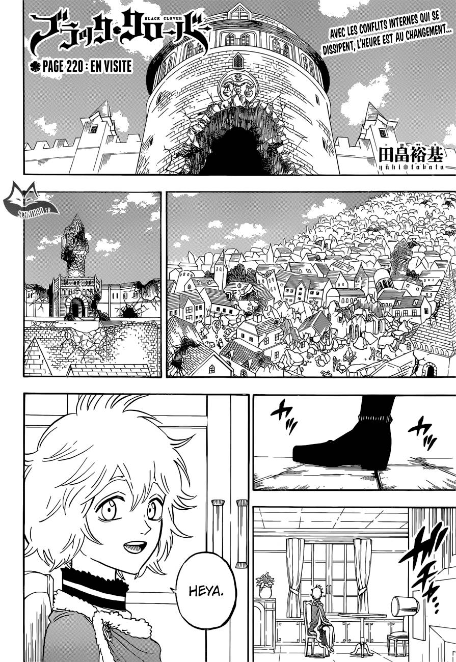 Lecture en ligne Black Clover 220 page 3
