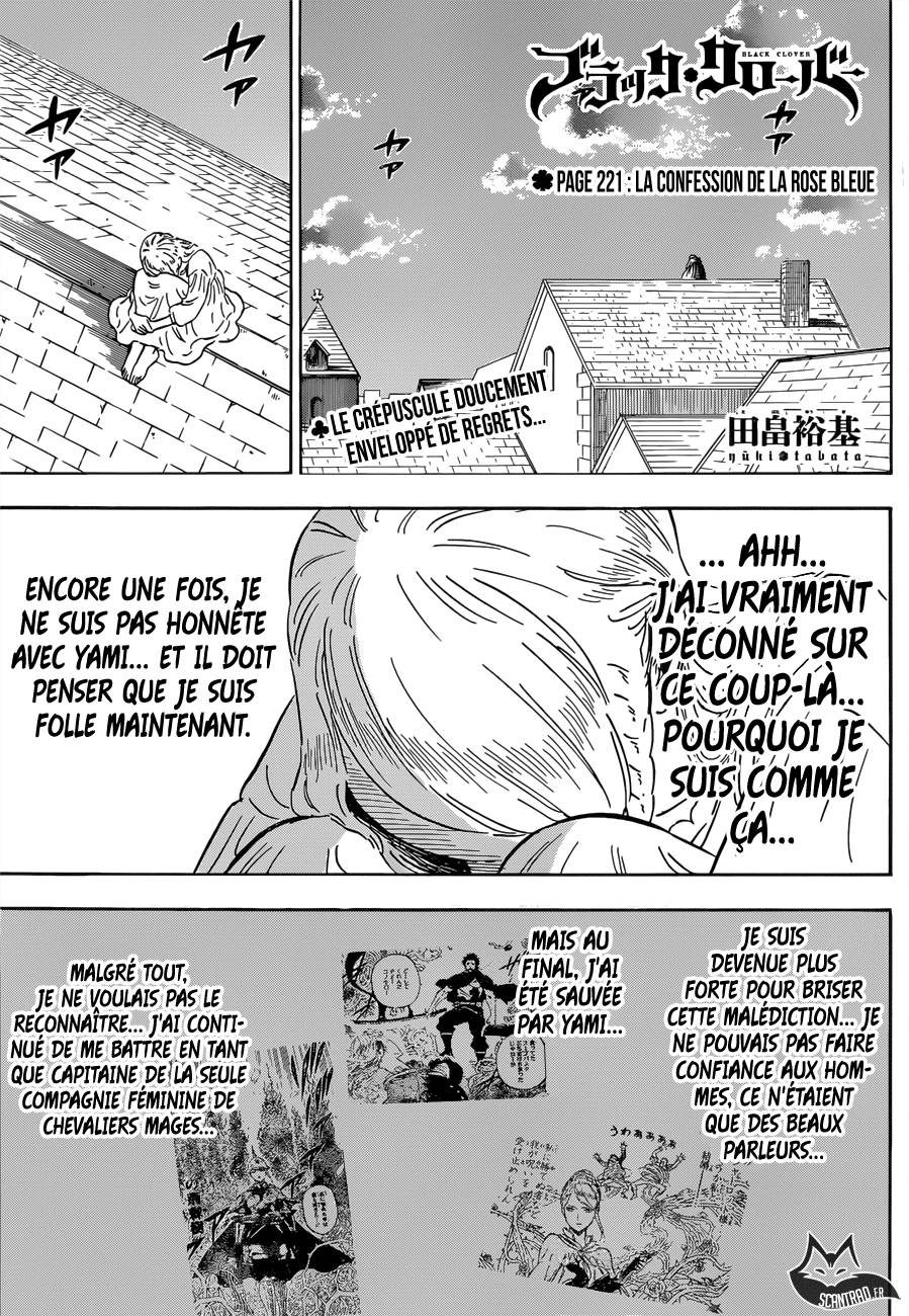 Lecture en ligne Black Clover 221 page 1