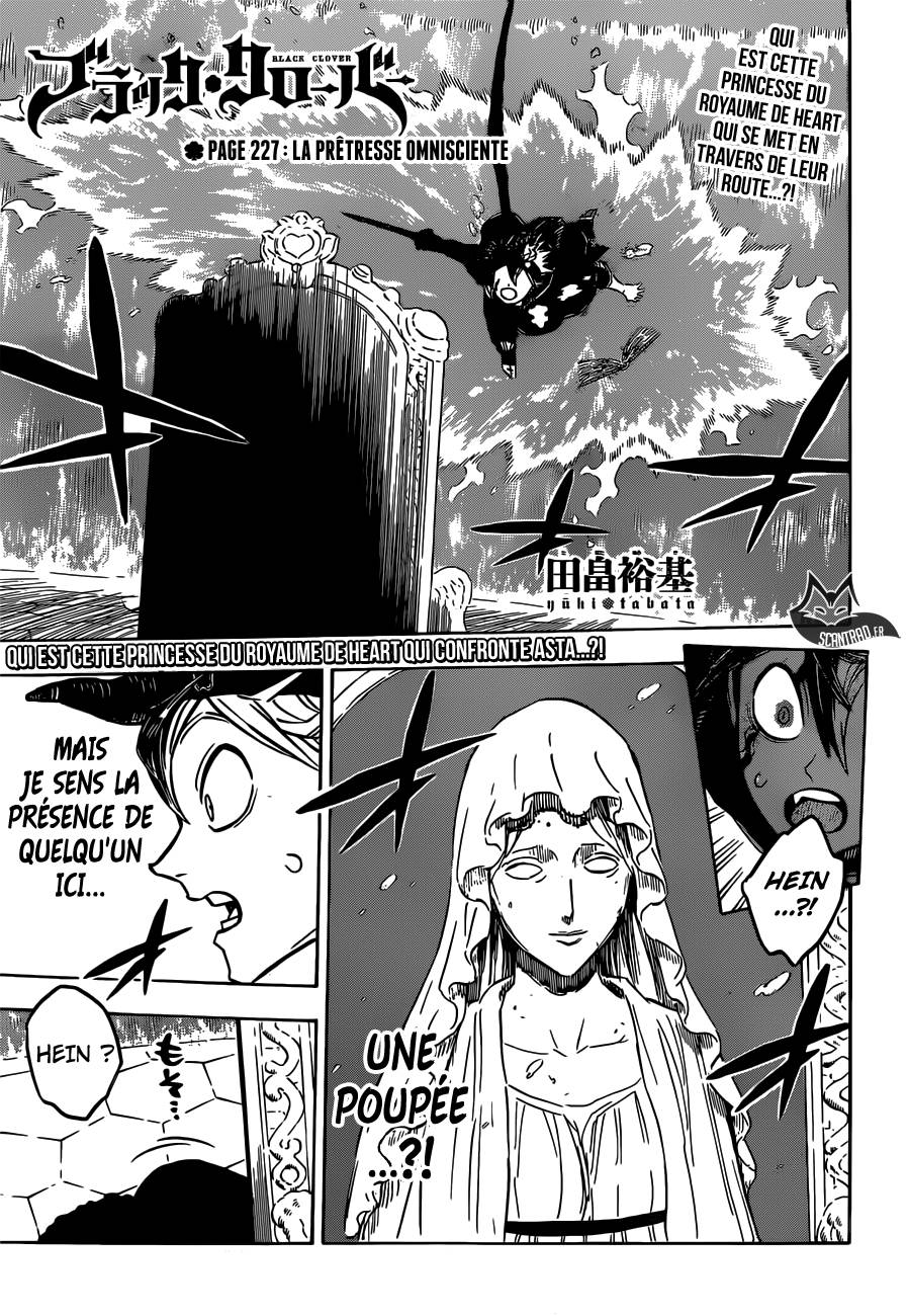 Lecture en ligne Black Clover 227 page 1