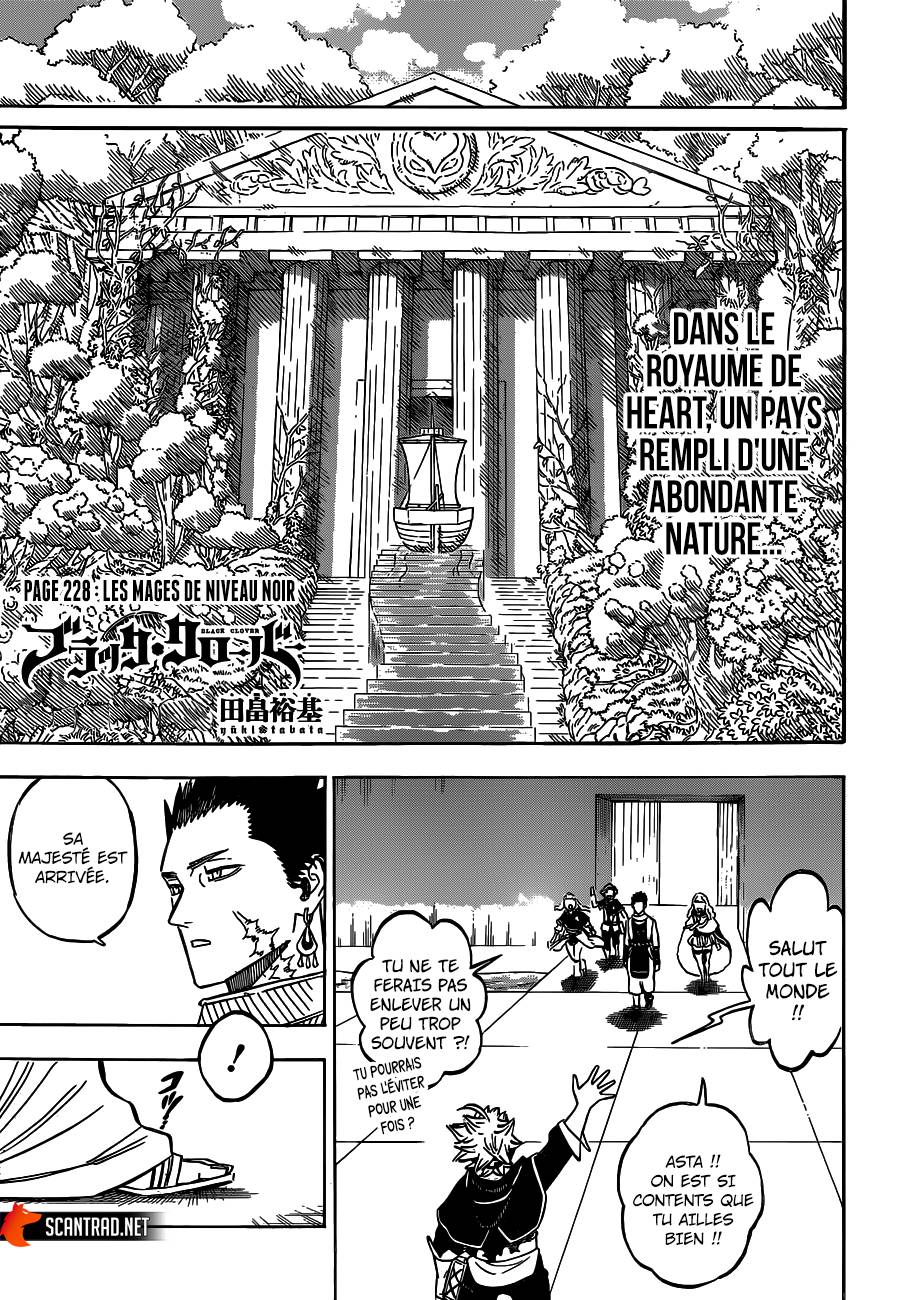 Lecture en ligne Black Clover 228 page 1