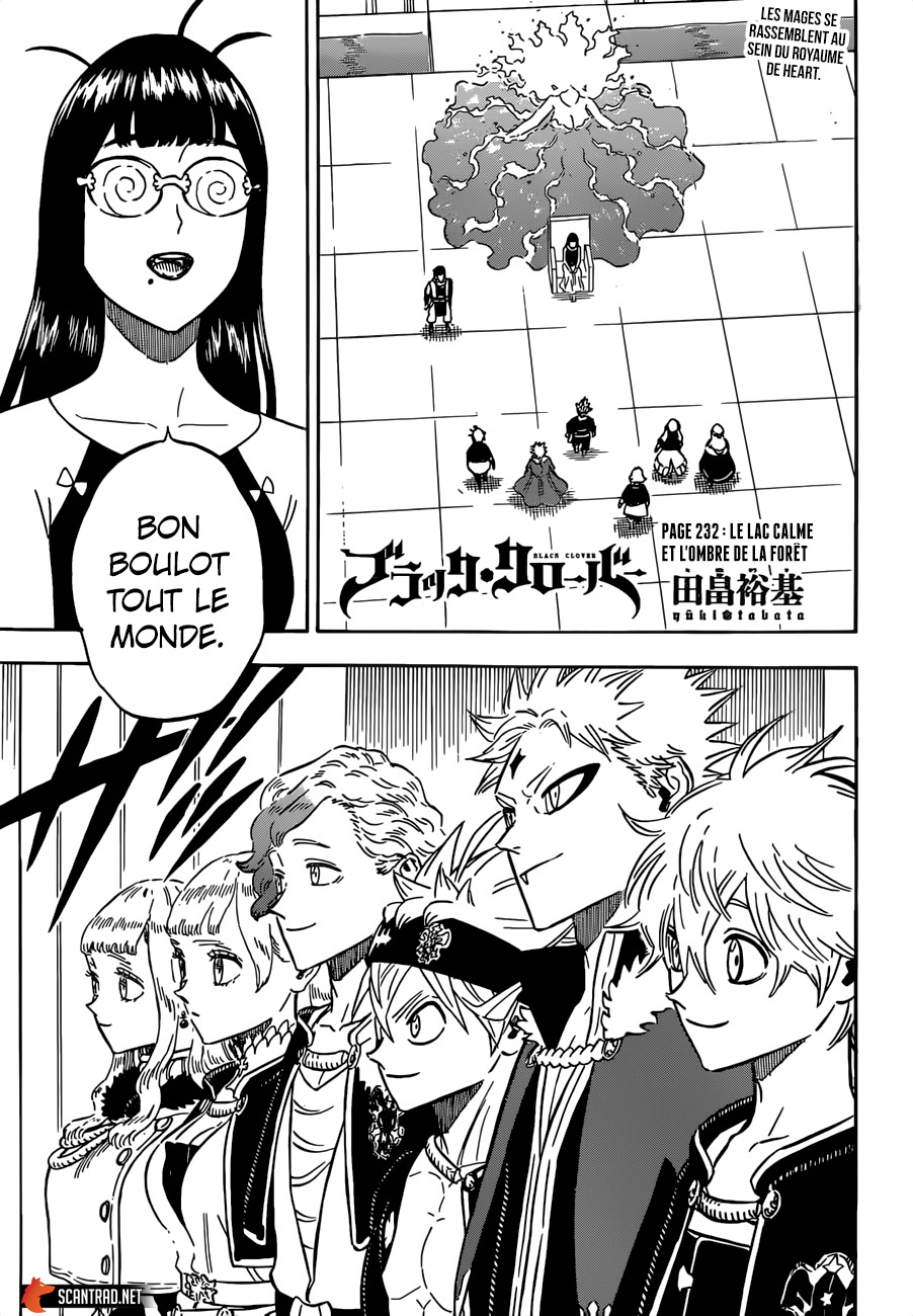 Lecture en ligne Black Clover 232 page 1