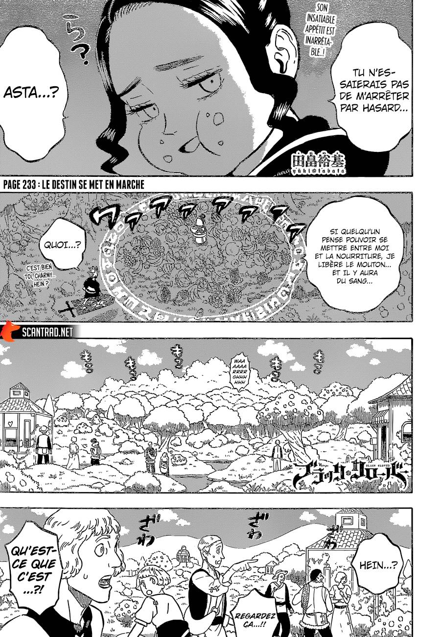 Lecture en ligne Black Clover 233 page 1