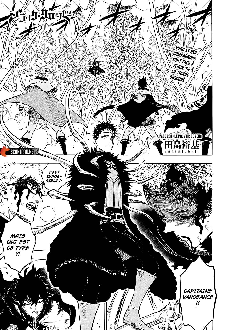 Lecture en ligne Black Clover 238 page 1