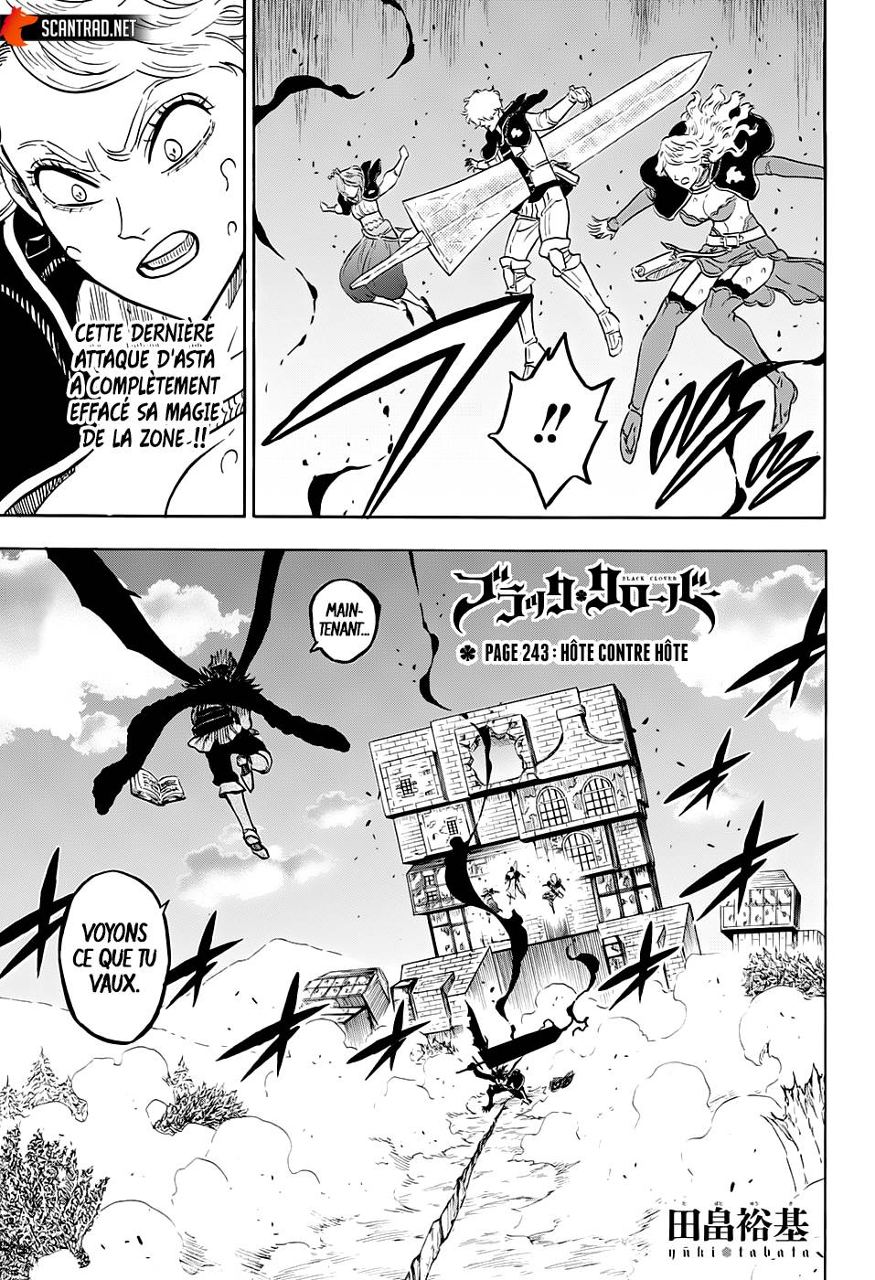 Lecture en ligne Black Clover 243 page 1