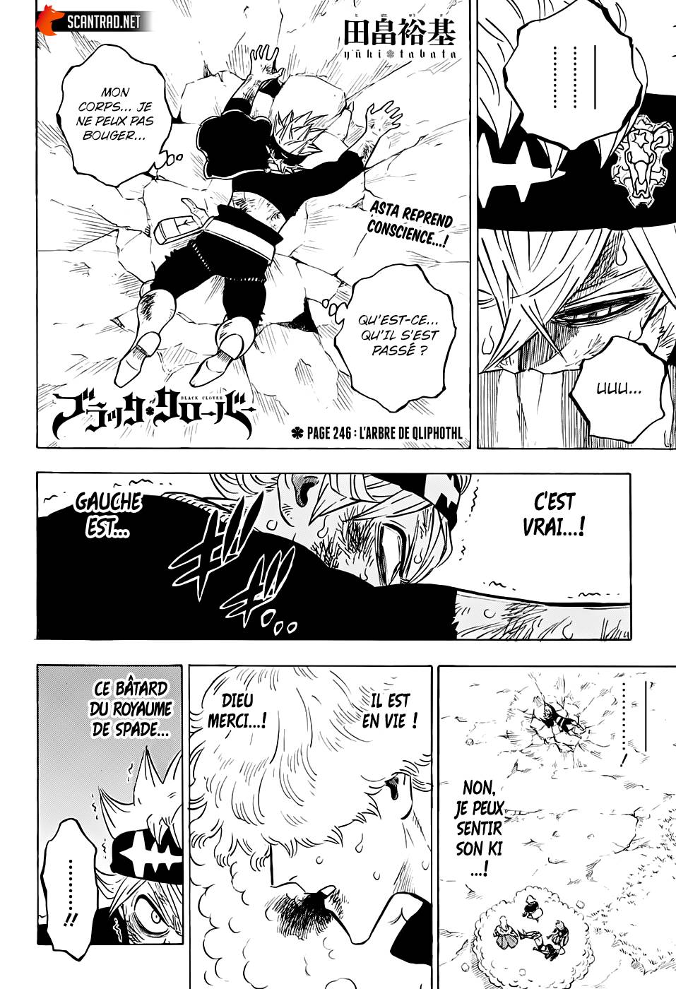 Lecture en ligne Black Clover 246 page 3