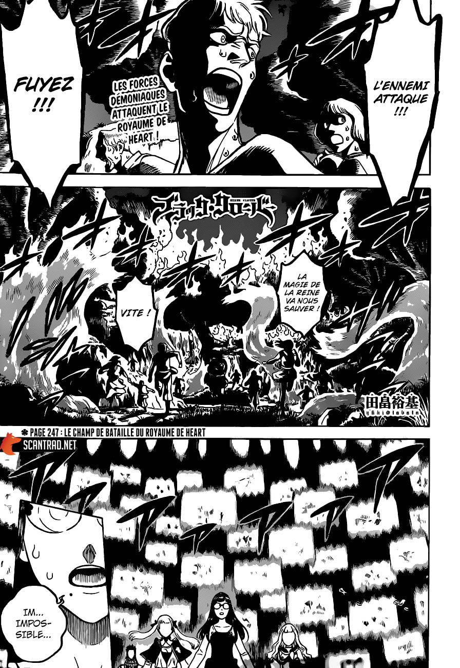 Lecture en ligne Black Clover 247 page 1