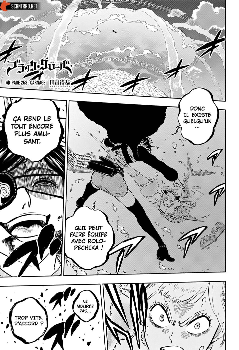 Lecture en ligne Black Clover 253 page 1